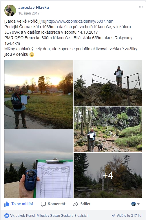 Nejlepší příspěvek vítěze PMR 2017